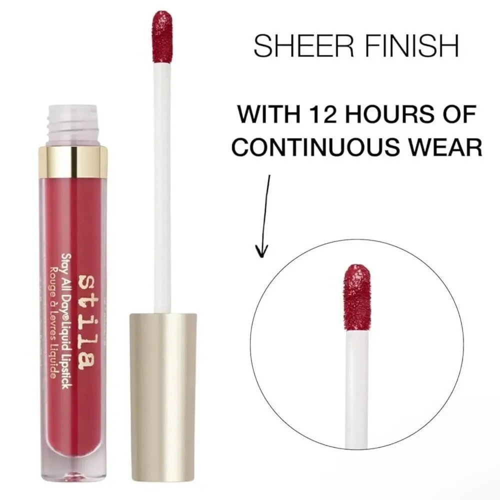 Stila Stay All Day Sheer Liquid Lipstick In Sheer Passione Full Size NIB